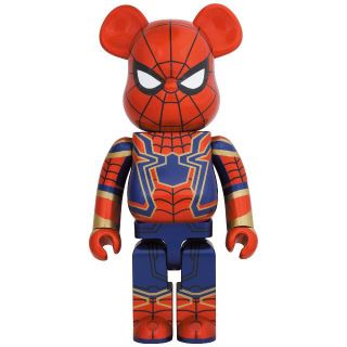 メディコムトイ(MEDICOM TOY)の1000% BE@RBRICK IRON SPIDER ベアブリック スパイダー(アメコミ)