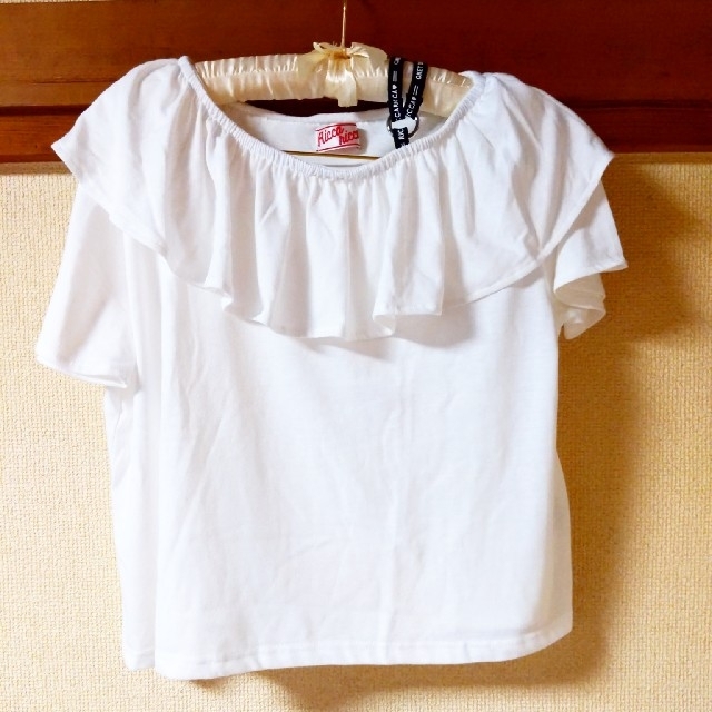 しまむら(シマムラ)のリッカリッカ Tシャツ キッズ/ベビー/マタニティのキッズ服女の子用(90cm~)(Tシャツ/カットソー)の商品写真