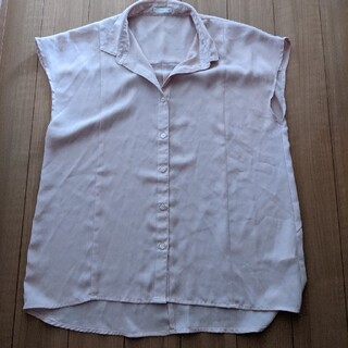 ジーユー(GU)のGU シャツ　とろみシャツ　レディース　ユニクロ　(シャツ/ブラウス(半袖/袖なし))