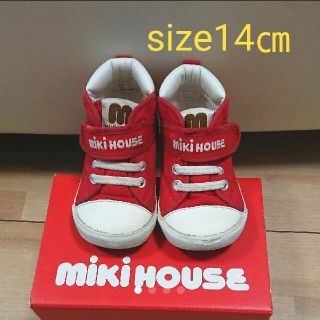 ミキハウス(mikihouse)のまゆ様専用★MIKI HOUSE スニーカー 14㎝(スニーカー)