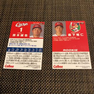 ヒロシマトウヨウカープ(広島東洋カープ)のプロ野球チップスカード(スポーツ選手)