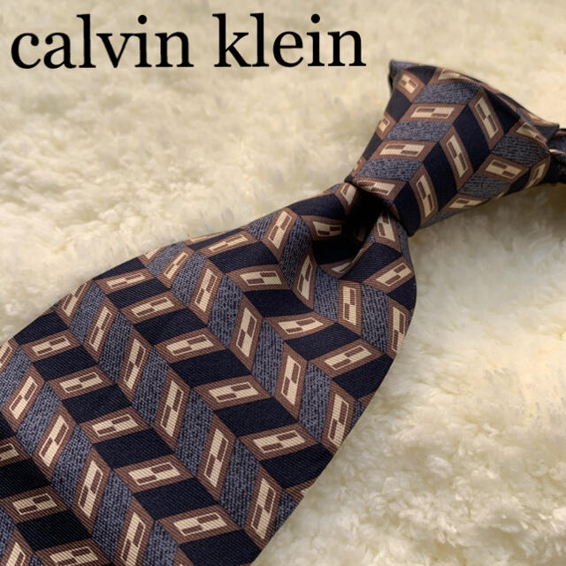 Calvin Klein - 【人気ブランド】カルバンクライン calvin klein ネクタイの通販 by モク@アパレル｜カルバンクライン ならラクマ