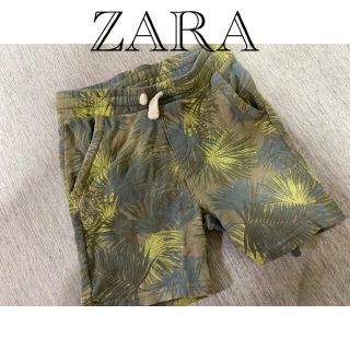 ザラキッズ(ZARA KIDS)のZARA kids ザラキッズ　ハーフパンツ　ボタニカル(パンツ/スパッツ)