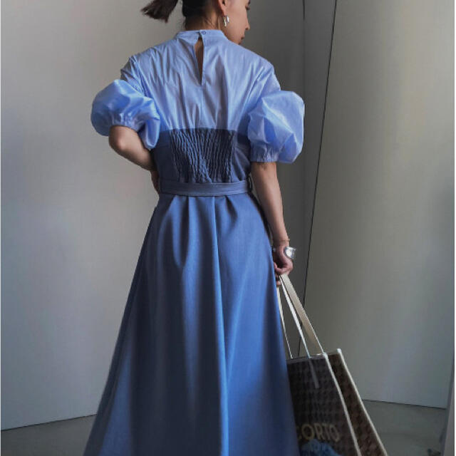 最安値挑戦最安値挑戦 訳あり AMERI AFFOGATO SHIRT DRESS デニム