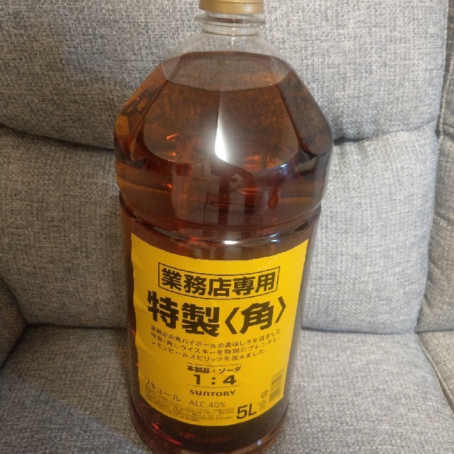 サントリーサントリー 特製 角 ウイスキー 5L 業務用　4本