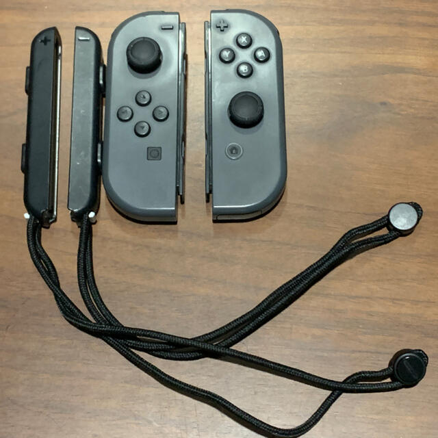 Switch ジョイコン グレー(L)(R) たまに不調のためジャンク