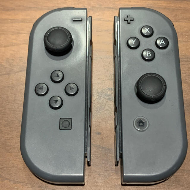 Switch ジョイコン グレー(L)(R) たまに不調のためジャンク