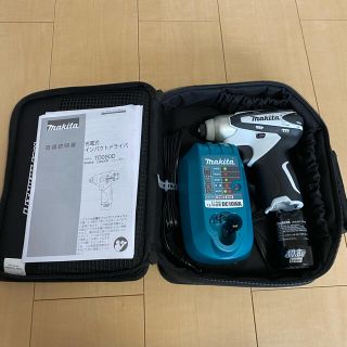 マキタ(Makita)のマキタ(makita) 充電式インパクトドライバー 白 TD090DWSPW (工具/メンテナンス)