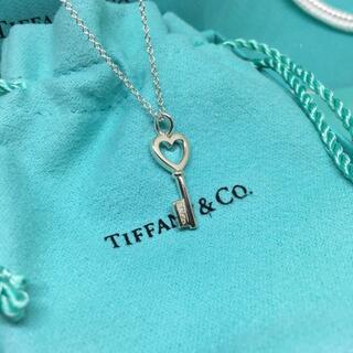 ティファニー(Tiffany & Co.)の本日まで特別価格 新品 ティファニーキー  ハートキーネックレス(ネックレス)