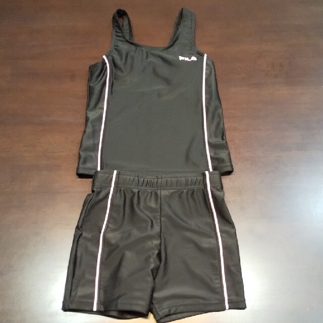 FILA(フィラ)の[USED] FILAスクール水着 130 キッズ/ベビー/マタニティのキッズ服女の子用(90cm~)(水着)の商品写真