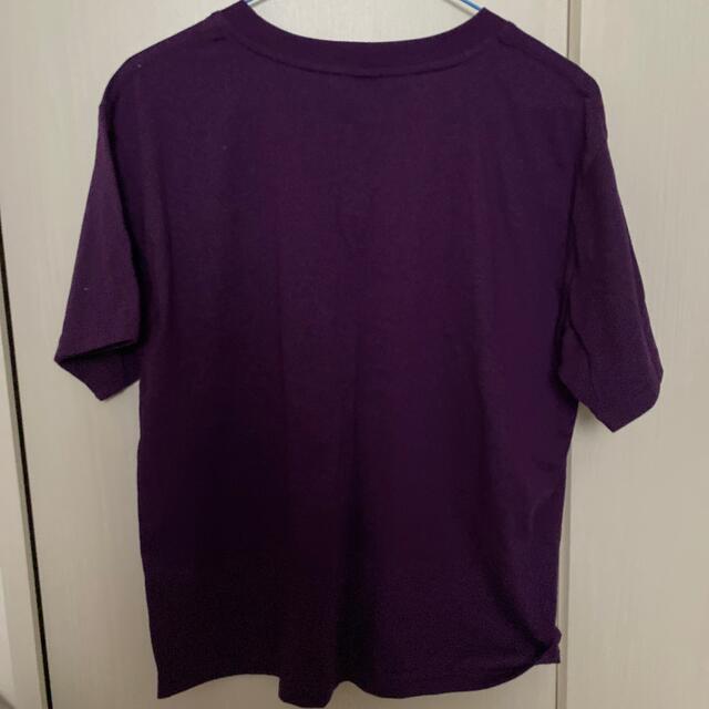 HONEYS(ハニーズ)のhoneys 紫 Tシャツ  Disney レディースのトップス(Tシャツ(半袖/袖なし))の商品写真