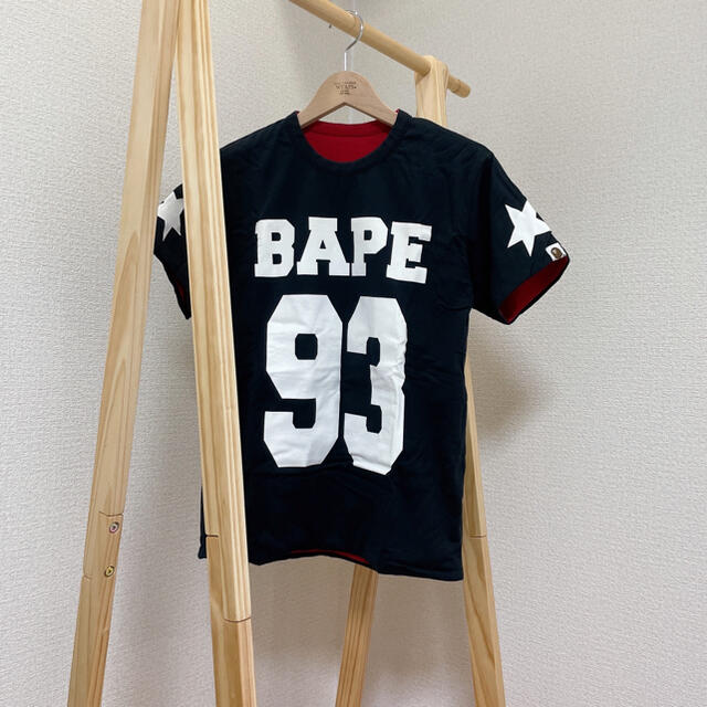 BAPE✨STAナンバリングリバーシブルT✨