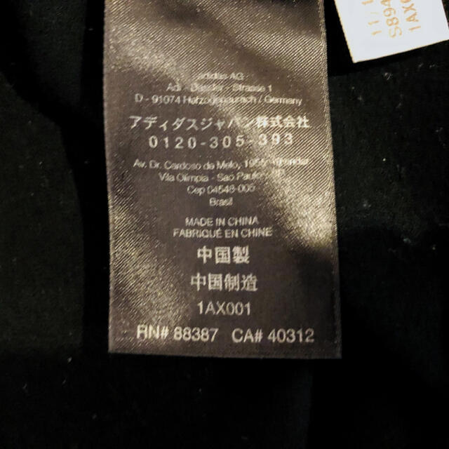 Y-3(ワイスリー)のY-3 カットソー　ブラック　Mサイズ メンズのトップス(Tシャツ/カットソー(半袖/袖なし))の商品写真