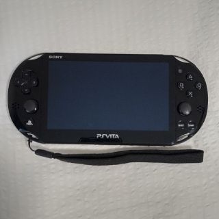 プレイステーションヴィータ(PlayStation Vita)のPS vita PCH-2000 本体　黒　Wi-Fiモデル　ジャンク品(携帯用ゲーム機本体)