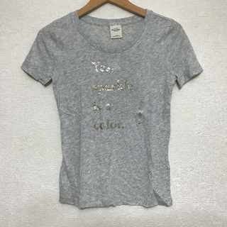 アバクロンビーアンドフィッチ(Abercrombie&Fitch)の 「タグ付き新品未使用」アバクロキッズ　ニットTシャツ　XL(Tシャツ(半袖/袖なし))