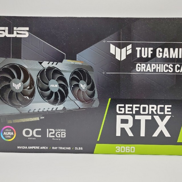 ASUS geforceRTX3060-O12 GAMINGグラボ【新品】