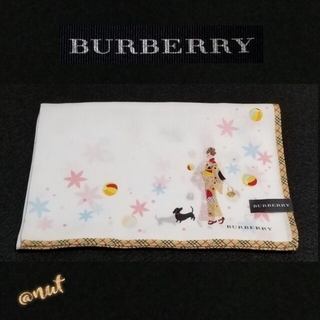 バーバリー(BURBERRY)のBURBERRYハンカチ☆紙風船・浴衣(和)(ハンカチ)