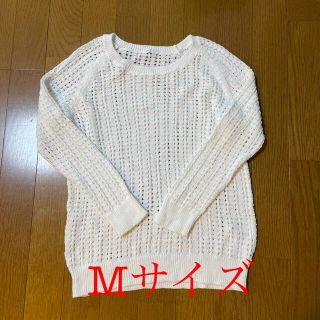 ムジルシリョウヒン(MUJI (無印良品))の無印良品　サマーニットMサイズ　綿100%(カットソー(半袖/袖なし))