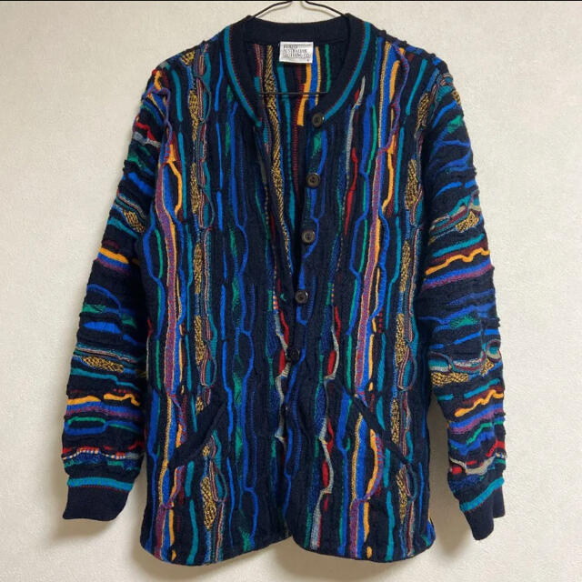 オーストラリア　3Dニット カーディガン 　coogi