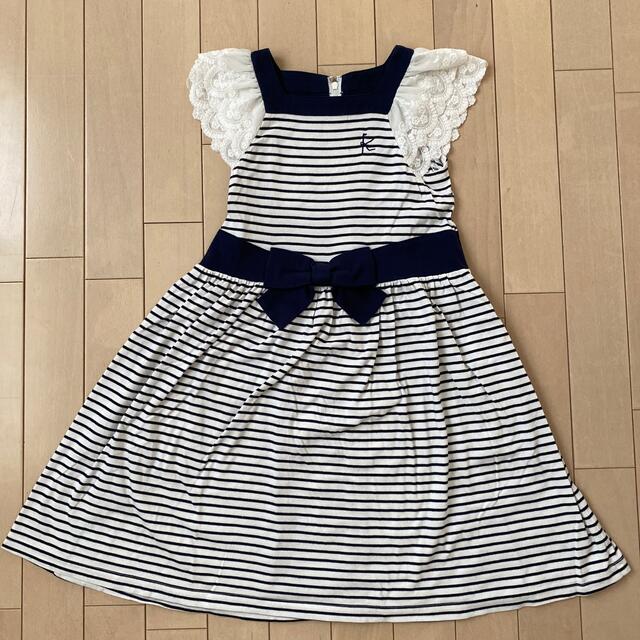 kumikyoku（組曲）(クミキョク)の【130cm】ワンピース キッズ/ベビー/マタニティのキッズ服女の子用(90cm~)(ワンピース)の商品写真