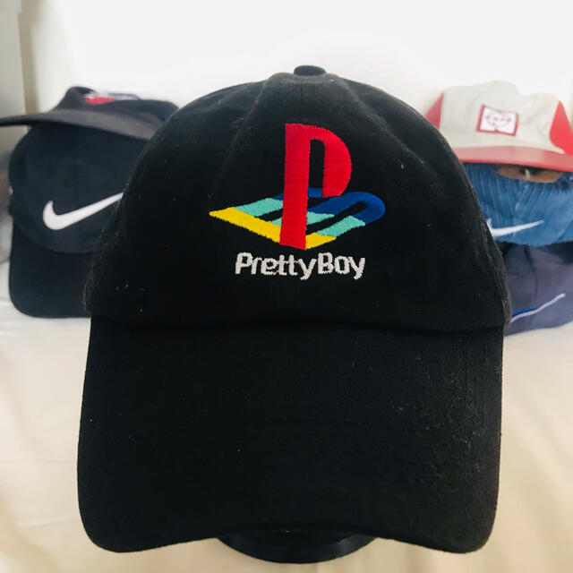 playstation パロディーキャップ　pretty boy 帽子　cap メンズの帽子(キャップ)の商品写真