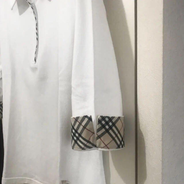 BURBERRY(バーバリー)のBURBERRY バーバーリー ポロシャツ XL レディースのトップス(ポロシャツ)の商品写真