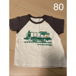 ユニクロ(UNIQLO)の【機関車トーマス】パーシー柄　Tシャツ　80(Ｔシャツ)