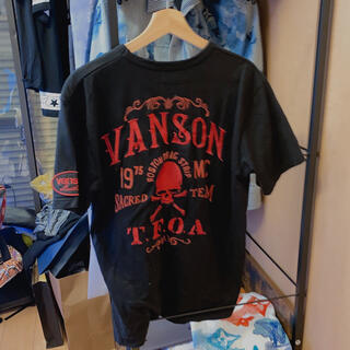 バンソン(VANSON)の【美品】VANSON Tシャツ(Tシャツ/カットソー(半袖/袖なし))