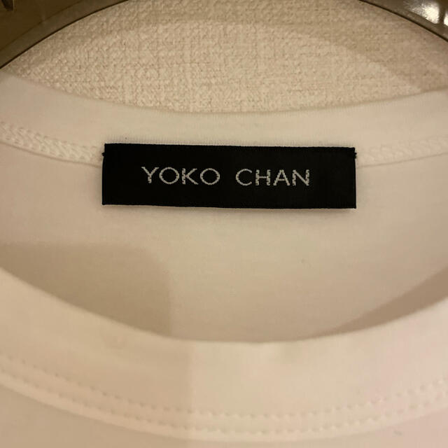 BARNEYS NEW YORK(バーニーズニューヨーク)のYOKO CHAN  フロントギャザーカットソー　38サイズ レディースのトップス(カットソー(半袖/袖なし))の商品写真