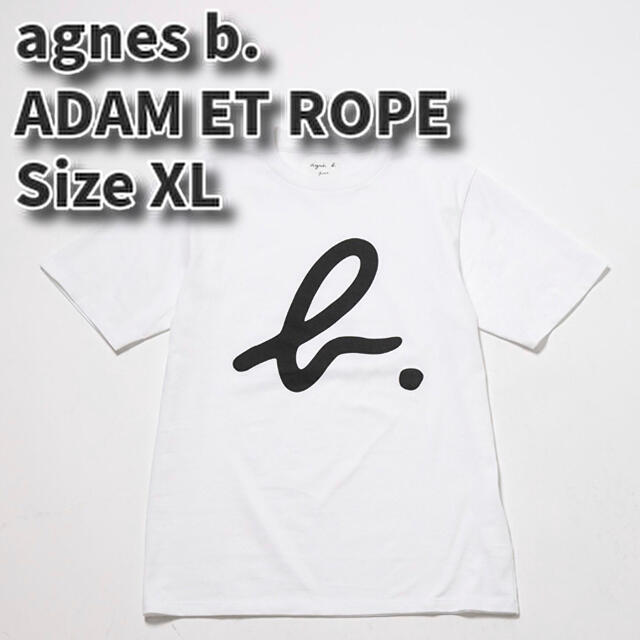 agnes b.×ADAM ET ROPE Tシャツ XL ロゴ