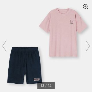 ジーユー(GU)のはる様専用 パイルラウンジセット Kirby(Tシャツ/カットソー(半袖/袖なし))