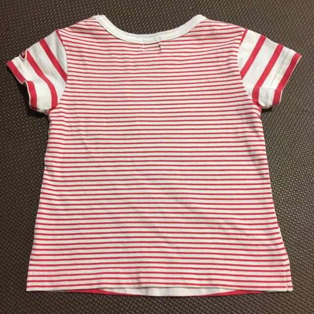 ハッカベビー  Tシャツ　80サイズ キッズ/ベビー/マタニティのベビー服(~85cm)(Ｔシャツ)の商品写真