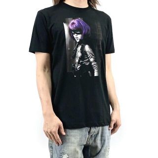 【クロエモレッツ】新品 キックアス ヒットガール アメコミ 黒 Tシャツ(Tシャツ/カットソー(半袖/袖なし))