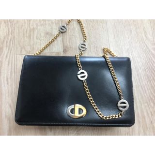 クリスチャンディオール(Christian Dior)のクリスチャン ディオール Dior CD金具　ショルダーバッグ(ショルダーバッグ)