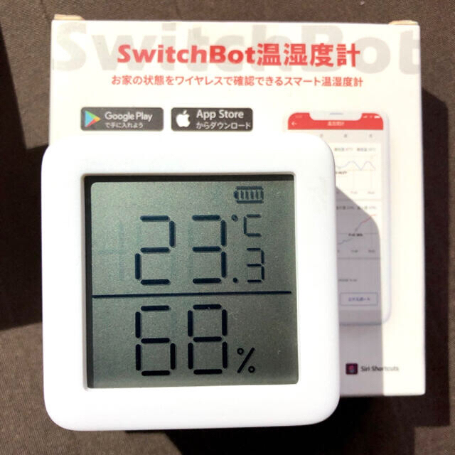 Switchbot ハブミニ 温湿度計