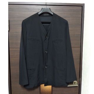 yohji yamamoto ノーカラージャケット