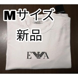 エンポリオアルマーニ(Emporio Armani)の【新品未使用正規品】Tシャツ Mサイズ半袖 白(Tシャツ/カットソー(半袖/袖なし))