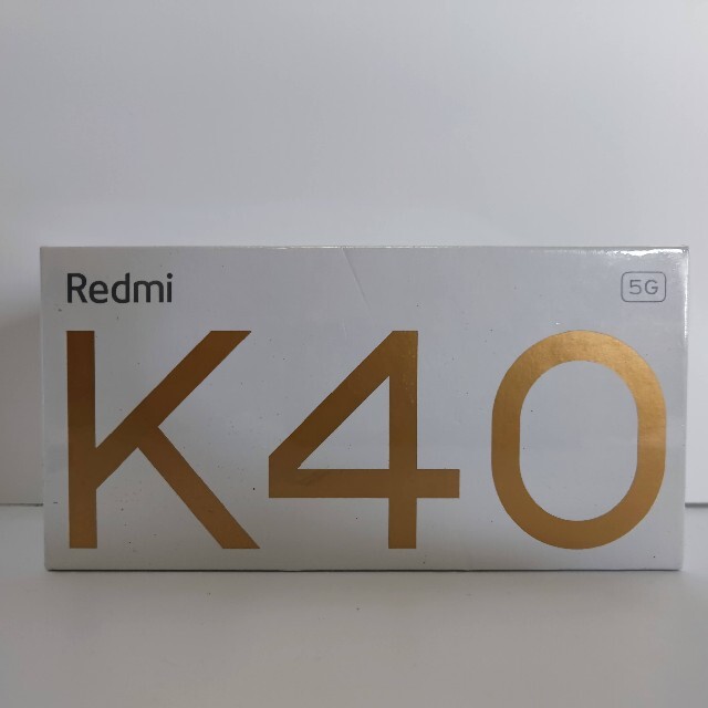 スマホ/家電/カメラグローバル化 Xiaomi Redmi K40 8GB/128GB 黒