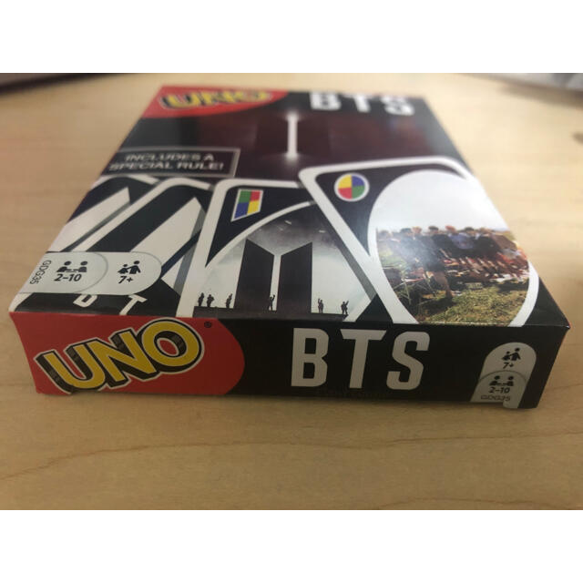 防弾少年団(BTS)(ボウダンショウネンダン)のUNO BTS ウノ カードゲーム 防弾少年団　バンタン エンタメ/ホビーのテーブルゲーム/ホビー(トランプ/UNO)の商品写真