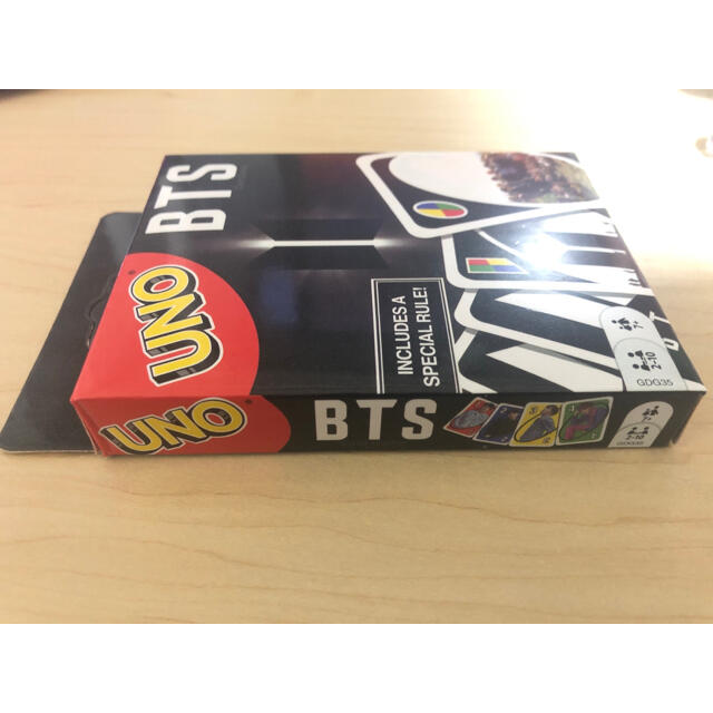 防弾少年団(BTS)(ボウダンショウネンダン)のUNO BTS ウノ カードゲーム 防弾少年団　バンタン エンタメ/ホビーのテーブルゲーム/ホビー(トランプ/UNO)の商品写真