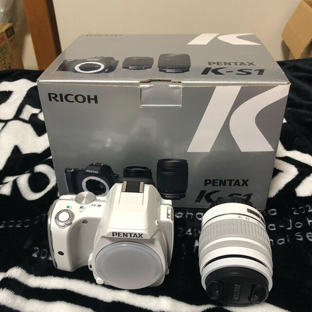 満点の RICOH デジタル一眼レフ PENTAX K-S1 レンズキット DAL18-55mm ホワイト LENSKIT 