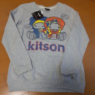 キットソン(KITSON)の【新品】kitson×サンリオスエットL(トレーナー/スウェット)