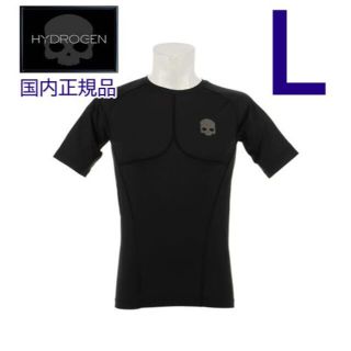 ハイドロゲン(HYDROGEN)の新品未使用☆ハイドロゲン 半袖スキンTシャツ Lサイズ 黒(その他)