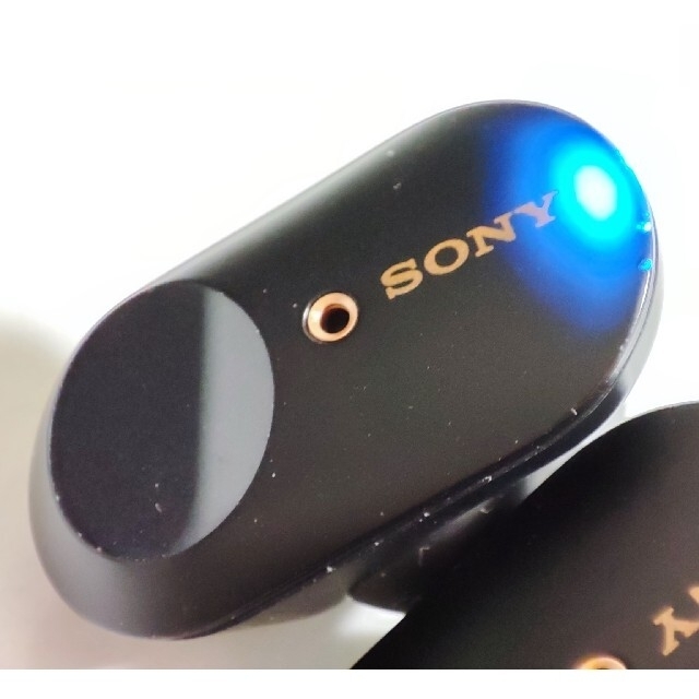 SONY(ソニー)のSONY WF-1000XM3 ソニー　ワイヤレスイヤホン　ブラック　黒 スマホ/家電/カメラのオーディオ機器(ヘッドフォン/イヤフォン)の商品写真