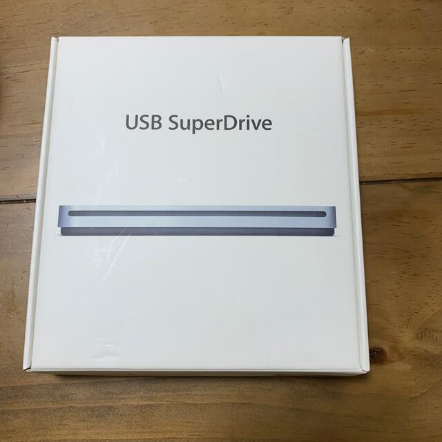 Apple(アップル)のApple USB SuperDrive DVD CD スマホ/家電/カメラのPC/タブレット(PC周辺機器)の商品写真