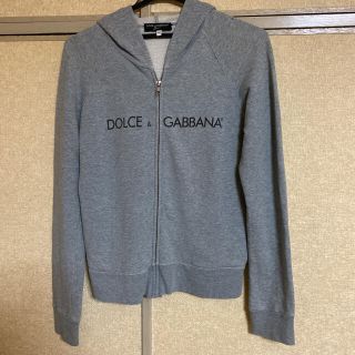 ドルチェアンドガッバーナ(DOLCE&GABBANA)のドルチェ＆ガッバーナ レディースグレーパーカーサイズ表記42(パーカー)