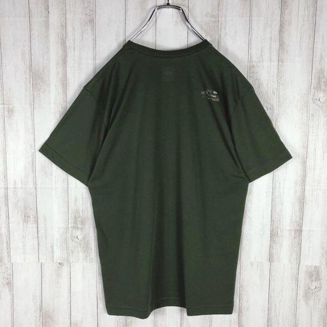 【即完売モデル】 NORTH FACE 迷彩柄 デカロゴ Tシャツ 希少 メンズのトップス(Tシャツ/カットソー(半袖/袖なし))の商品写真