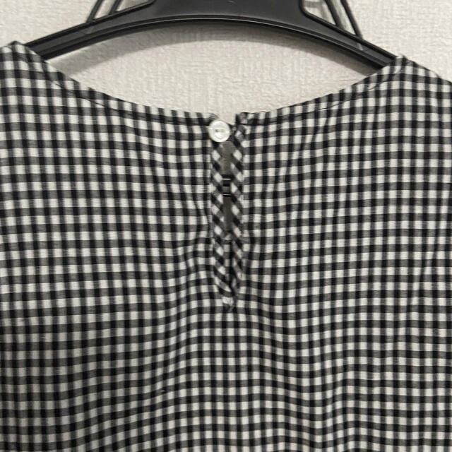 Banner Barrett(バナーバレット)のギンガムチェック　肩フリルブラウス レディースのトップス(シャツ/ブラウス(半袖/袖なし))の商品写真