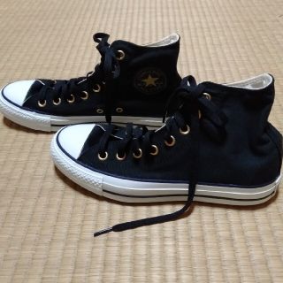 コンバース(CONVERSE)のCONVERSE オールスター　ハイカットスニーカー（黒）(スニーカー)