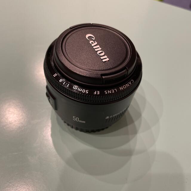 Canon EF50mm f1.8 Ⅱ ジャンク品 スマホ/家電/カメラのカメラ(レンズ(単焦点))の商品写真